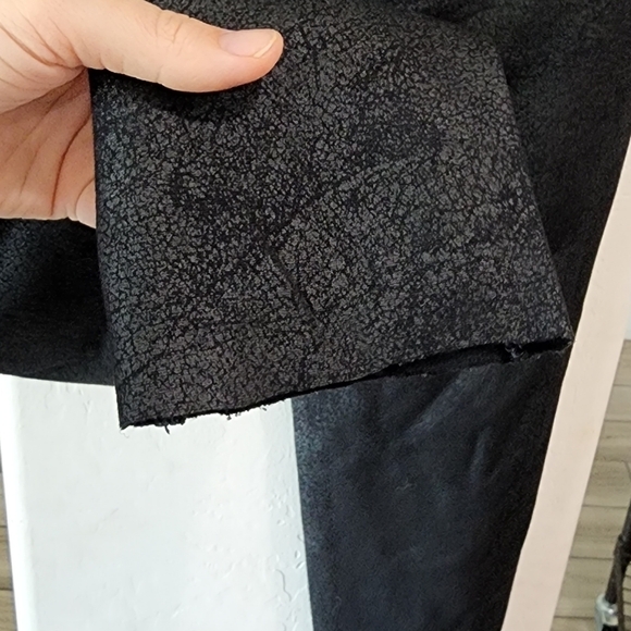 Hudson Midrise Nico Skinny Metallic black pants Echo - Picture 7 of 7